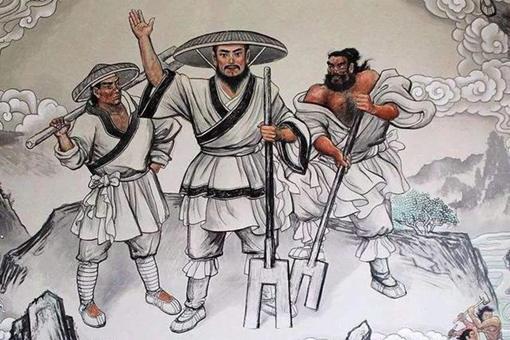 大禹手上的叉子真的能治水么?