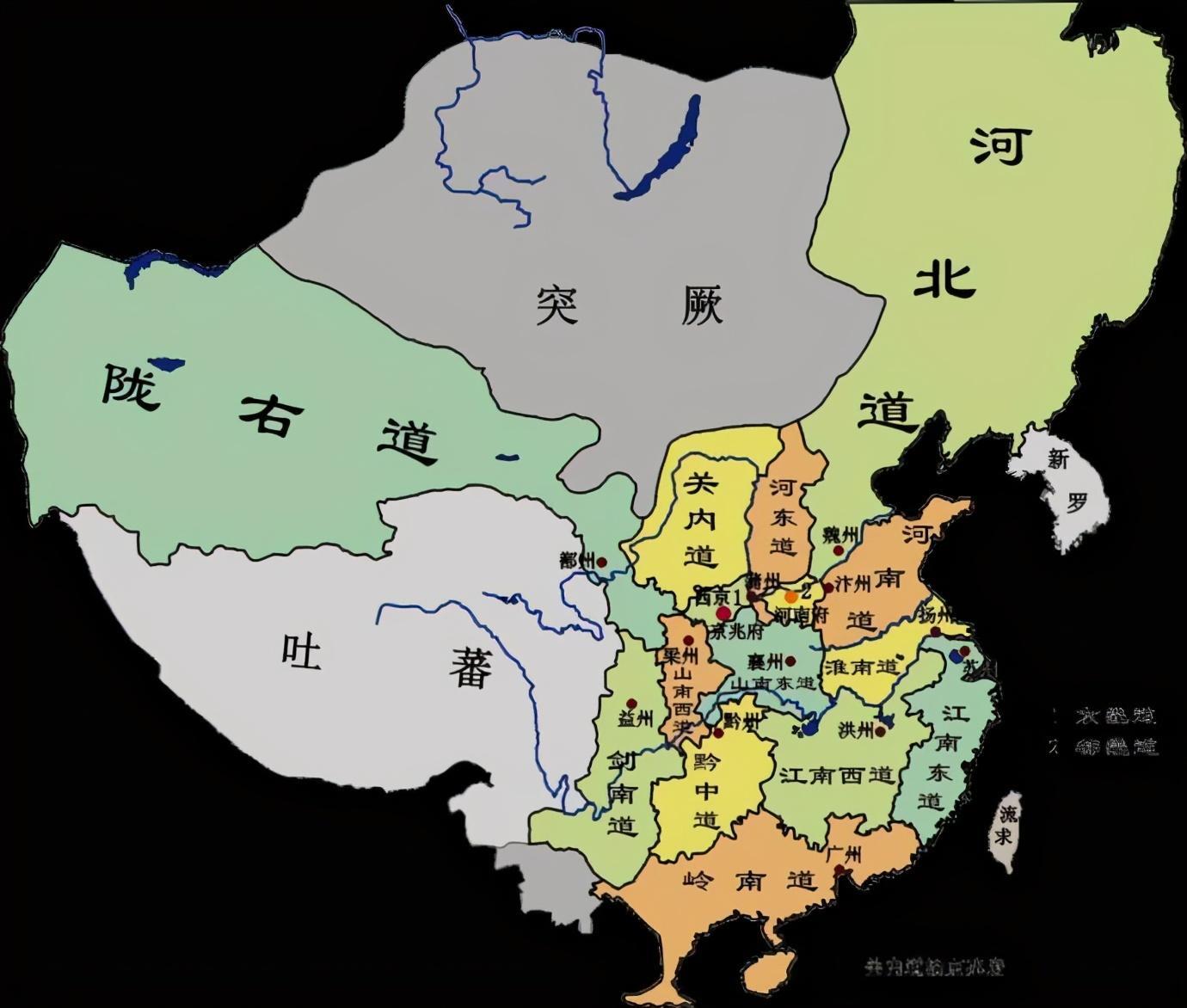 唐朝十五道有哪些?
