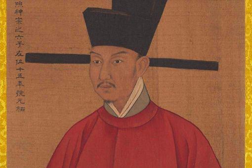 宋朝皇帝画像中,为什么大多数穿着红色衣服而不是黄色?