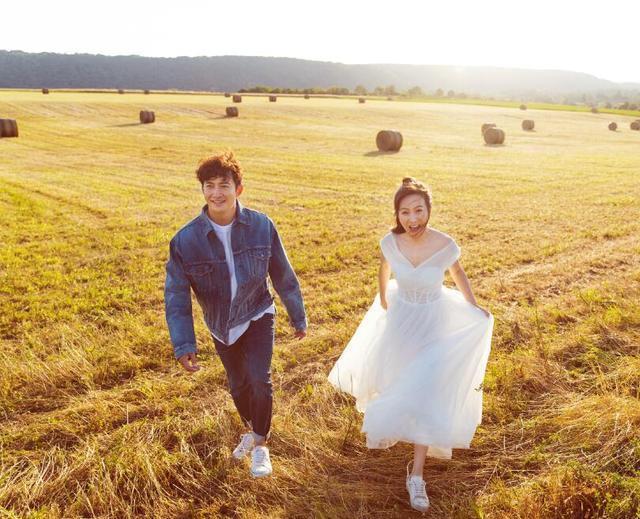 男演员王阳公开婚讯晒婚纱照大秀恩爱, 老婆同为上戏毕业的演员