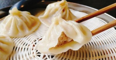 ​清香猪肉灌汤包，连锁店制作配方，味道清鲜纯正自然，附馅料配比