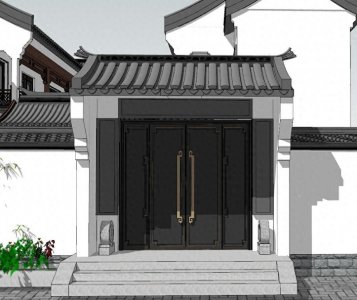 ​农村建房大门多宽合适？有几个尺寸挺合适，吉利还带财运