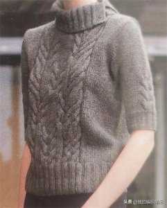 打包分享4款简单易织的棒针毛衣(花样)一针一线DIY针织毛衣的美