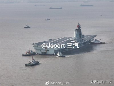 历史性一刻,福建舰结束第5次海试,舰载机已经实现上舰飞行