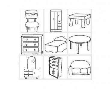 亲子绘画教程之各种家具的简笔画动态教程图,超实用!