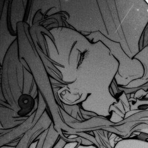 伤感动漫女头︱丧系黑白动漫女生头像