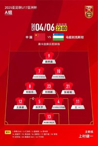 ​U17国足1-2乌兹别克斯坦，两连败基本提前宣告出局，无缘世少赛