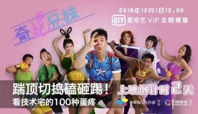 《奇葩兄妹》12月1日爱奇艺独播,倒计时两天