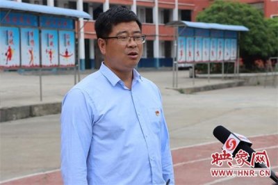 光山县阳光中学:疫情防控不误复学复课好时光