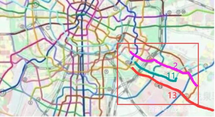 成都地铁11号线规划方案「成都大面地铁之11号线规划」