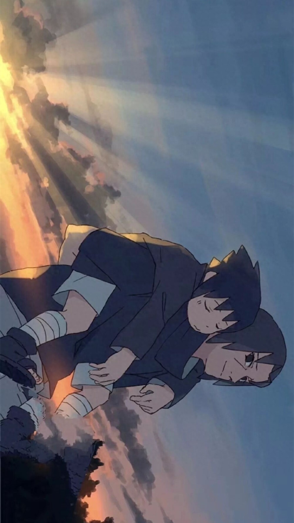 火影忍者之“鼬佐”系列插画图集!原谅我佐助,这是最后一次了