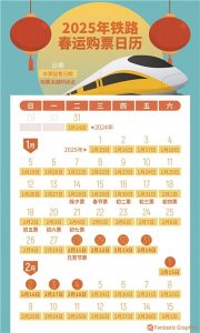 2025年春运自1月14日开始