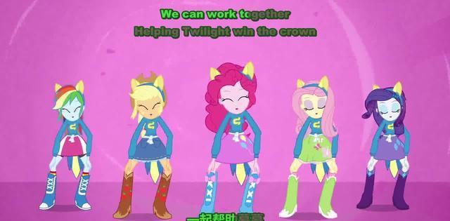 彩虹小马,小马宝莉图片,第三张全家福,怎么感觉没看到紫悦