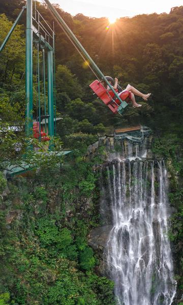 网红佛手天梯打卡地(打卡12项世界纪录)(32)