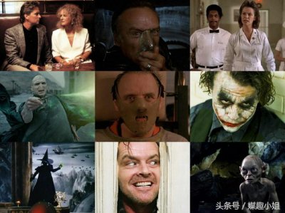 外媒评选出的电影史上最让人毛骨悚然且印象深刻的25个反派角色!