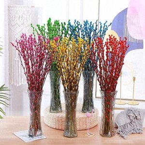 价格便宜,观赏期长达大半年的银柳,为啥有那么多花色?