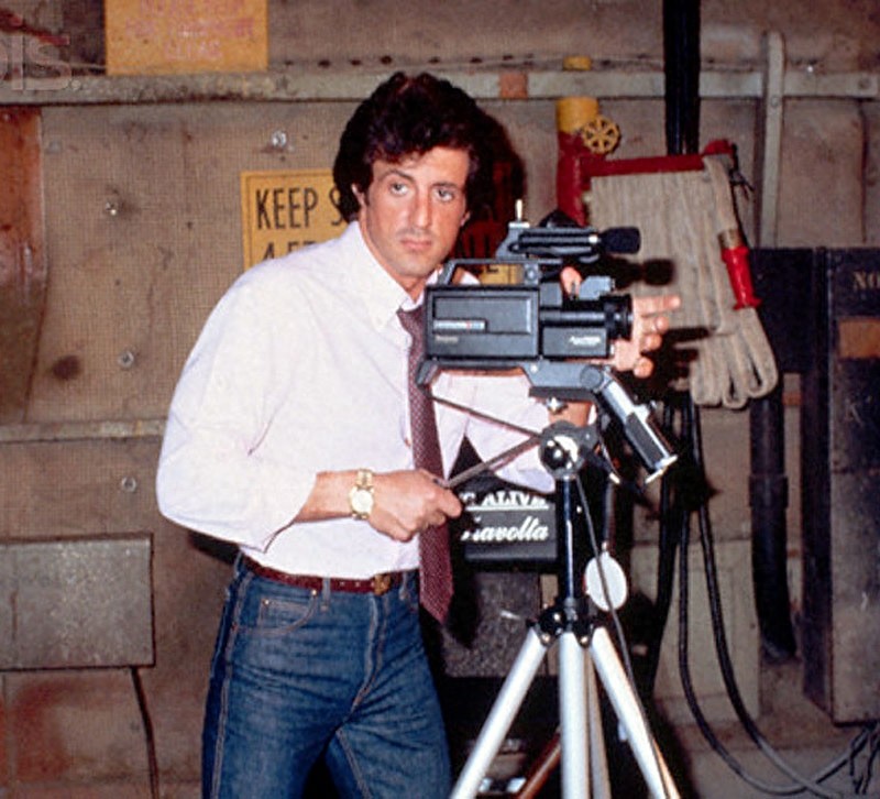 老照片:年轻时的荧幕硬汉史泰龙