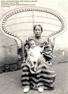 ​老照片上世纪初的菲律宾女子比同时代的中国女子好多了