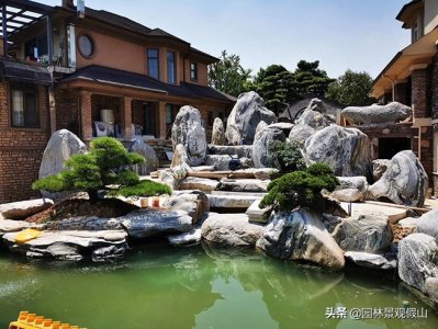 ​如何自己动手做个鱼池假山——步骤都在这里