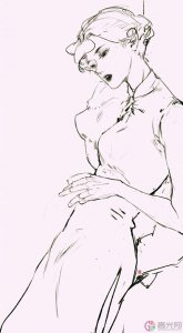 ​超级漂亮的旗袍怎么画，民国女子旗袍画法教程