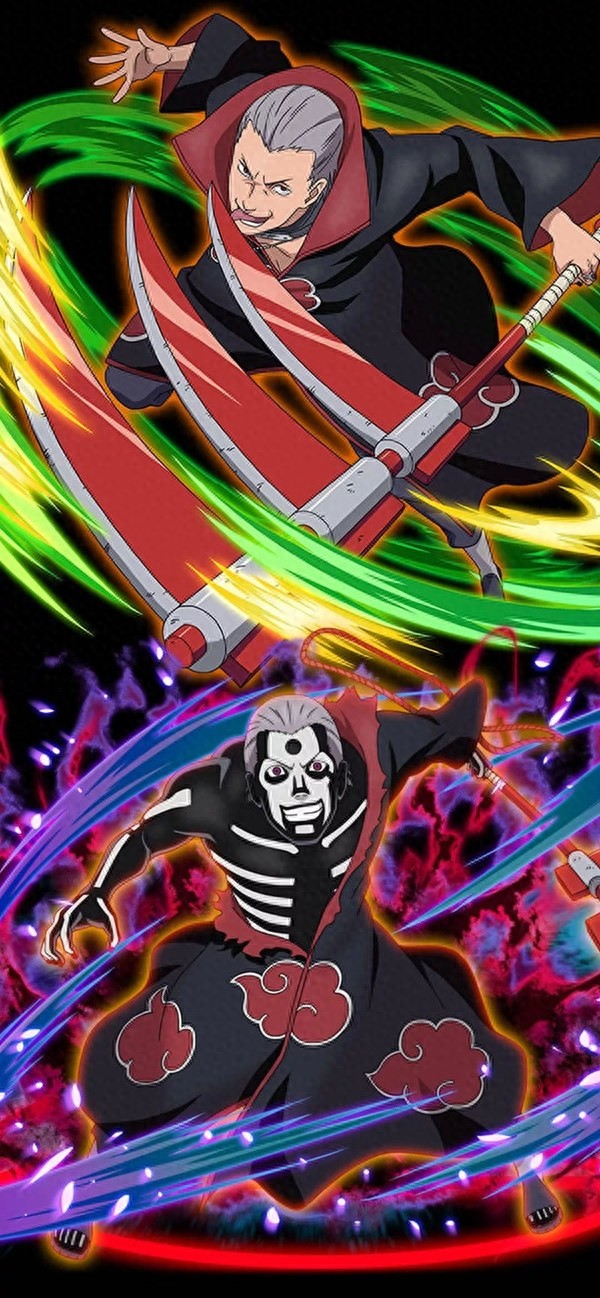 火影忍者晓组织炫酷壁纸推荐,个人特征与专属招式全体现