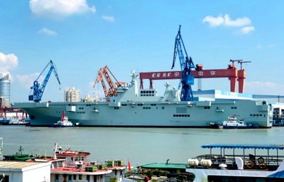 ​新装备到位，救生筏上舰，首艘075一个月内即将海试