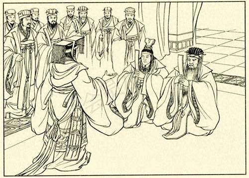 东周列国志7：太子宜臼归镐京，平王升殿封群臣