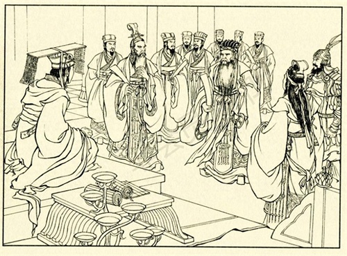 东周列国志7：太子宜臼归镐京，平王升殿封群臣