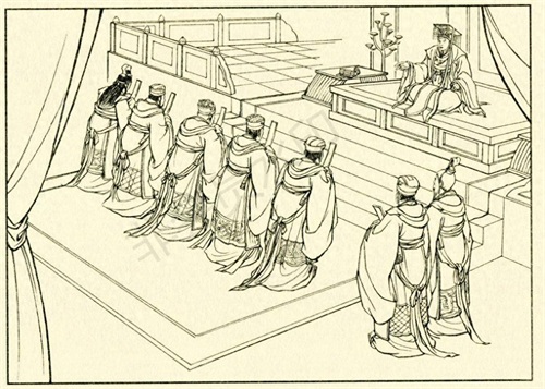 东周列国志7：太子宜臼归镐京，平王升殿封群臣